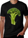 Broccoli Graphic Tee - Fresh Vegetable Shirt