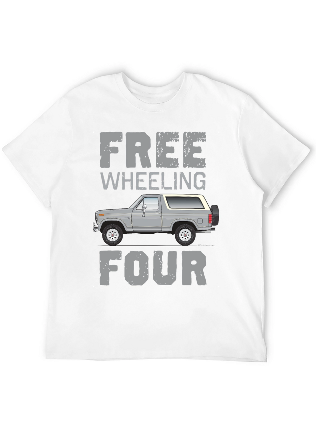 Free Wheeling Four T-Shirt