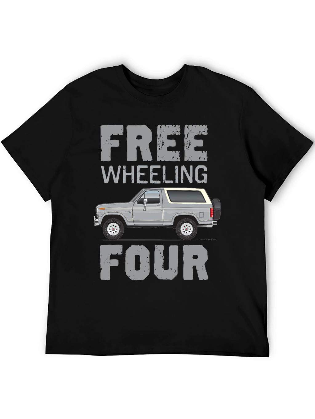 Free Wheeling Four T-Shirt