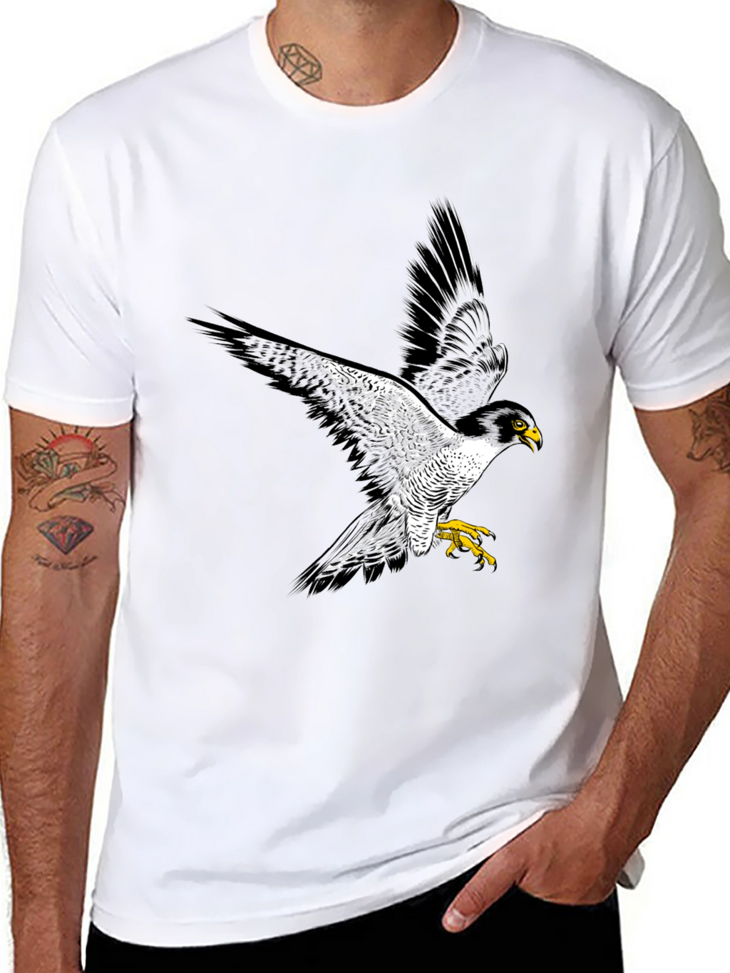 Black Hawk Graphic Tee