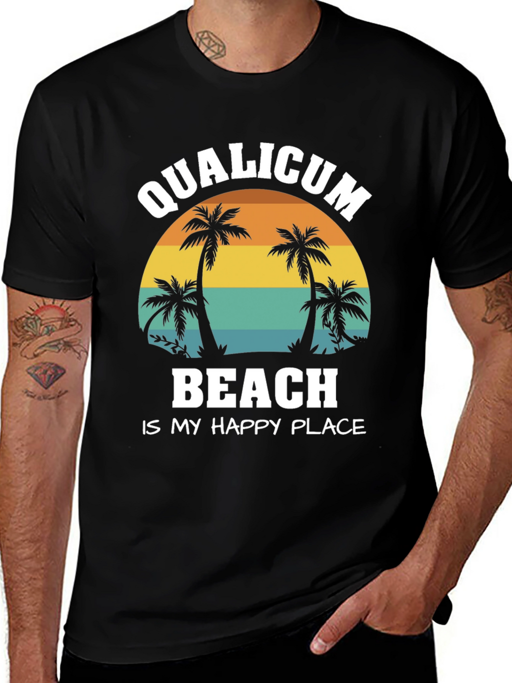 Qualicum Beach T-Shirt - Happy Place Tee