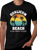 Qualicum Beach T-Shirt - Happy Place Tee