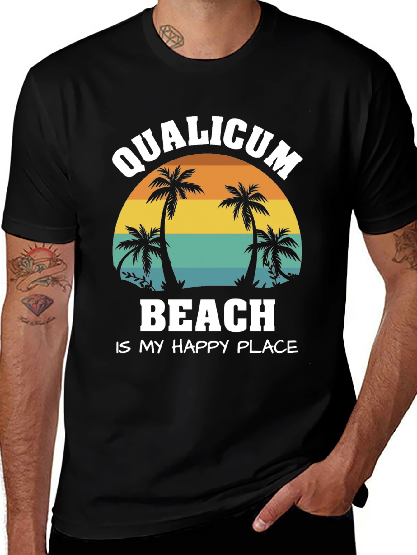 Qualicum Beach T-Shirt - Happy Place Tee