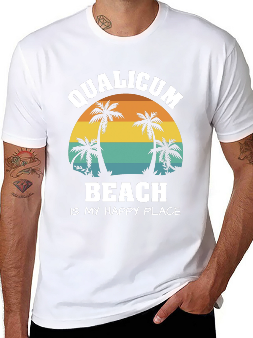 Qualicum Beach T-Shirt - Happy Place Tee