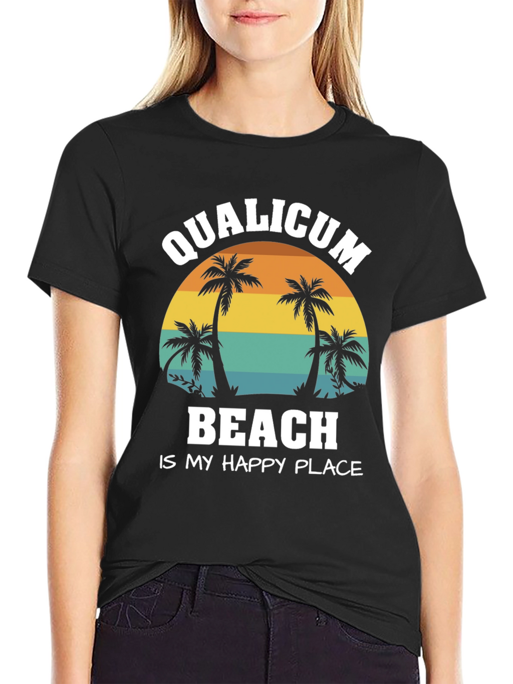 Qualicum Beach T-Shirt - Happy Place Tee
