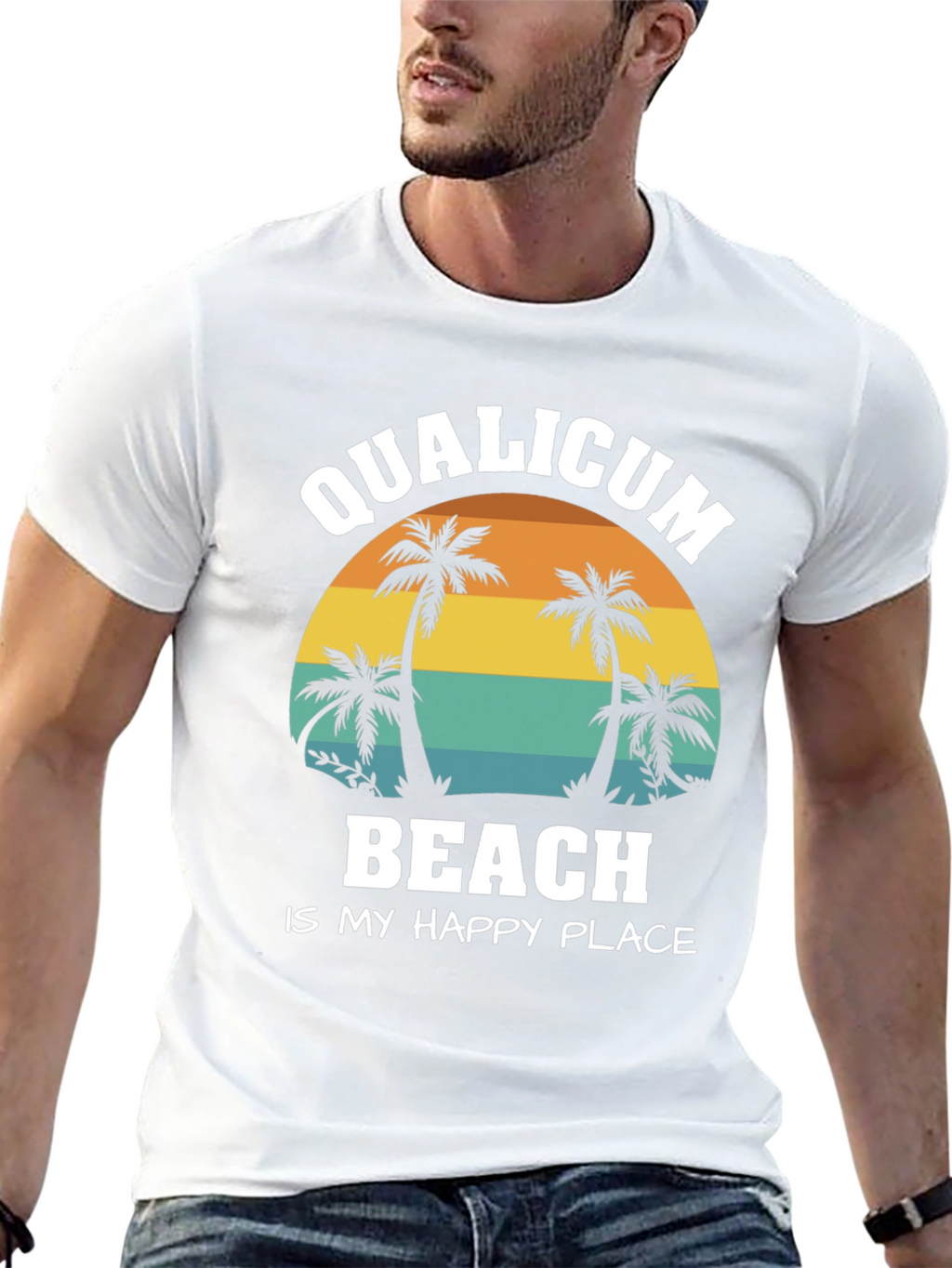 Qualicum Beach T-Shirt - Happy Place Tee