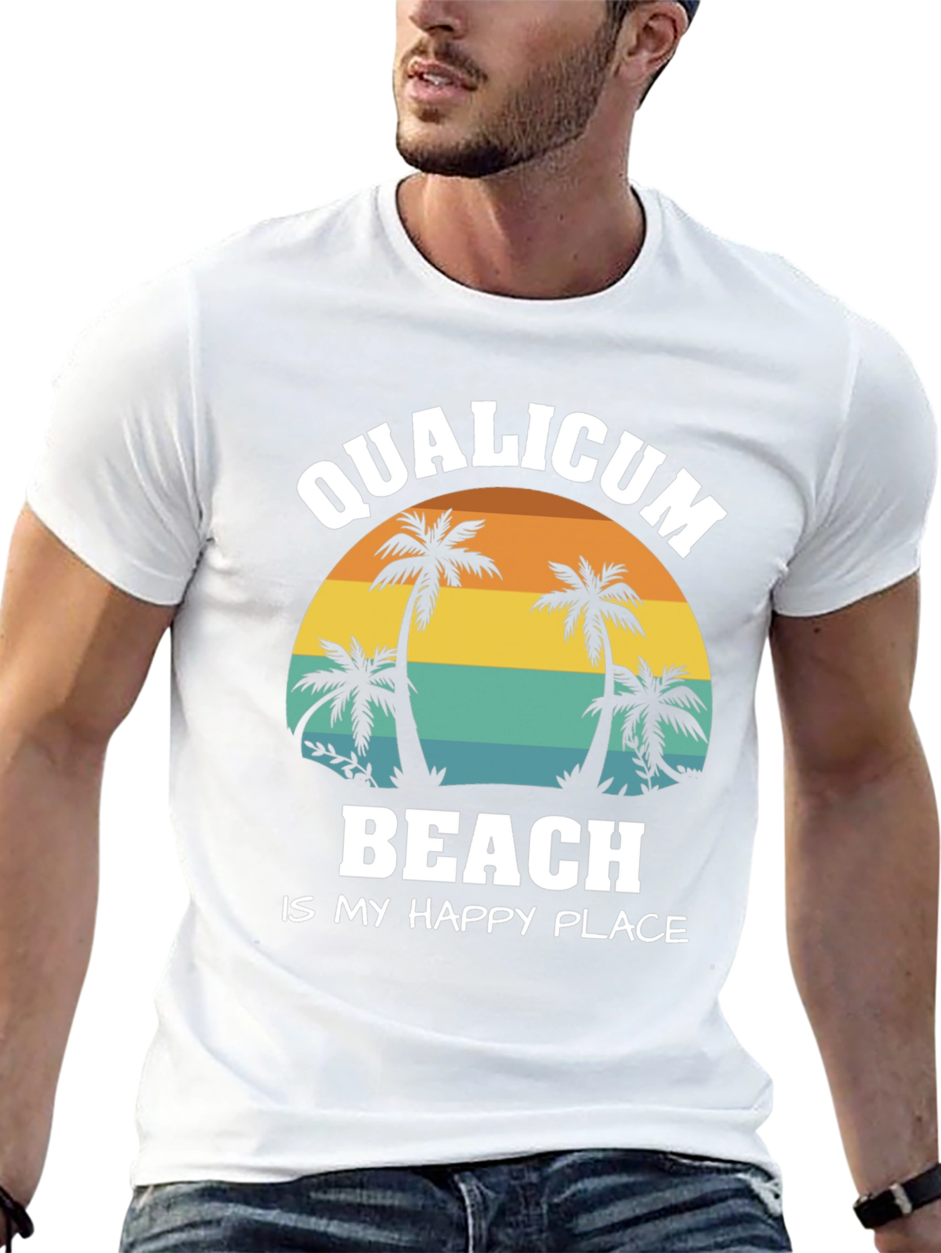 Qualicum Beach T-Shirt - Happy Place Tee