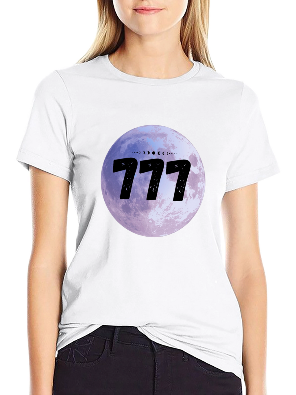 Lunar 777 Graphic Tee - Trendy Black T-Shirt