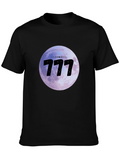 Lunar 777 Graphic Tee - Trendy Black T-Shirt