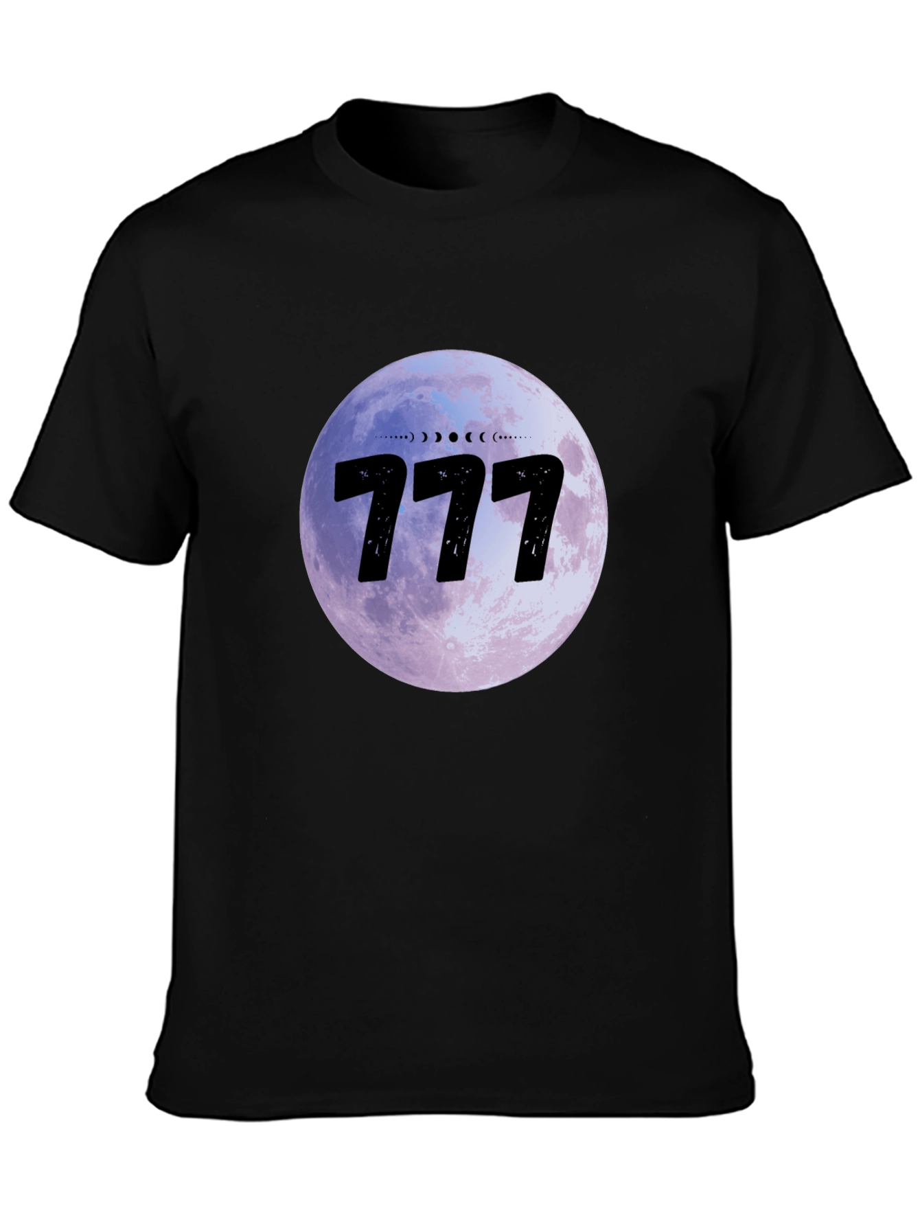 Lunar 777 Graphic Tee - Trendy Black T-Shirt