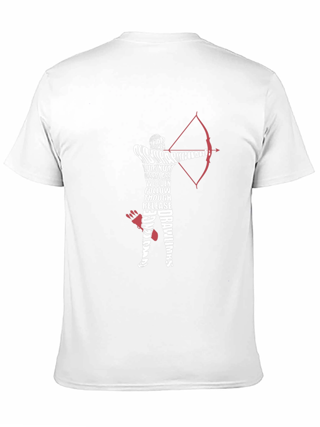 Archery Word Art Graphic Tee