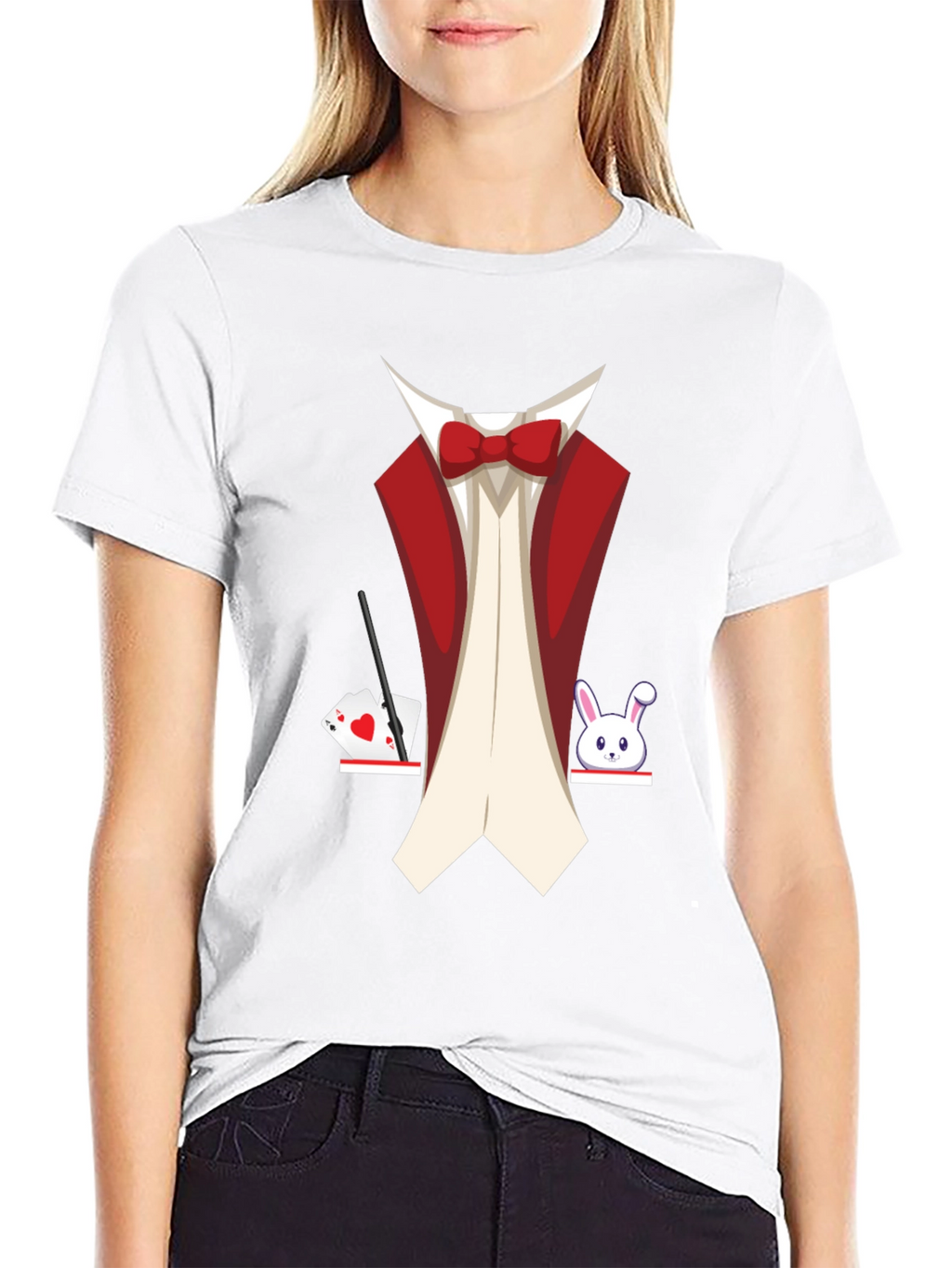 Magician Costume Graphic Tee