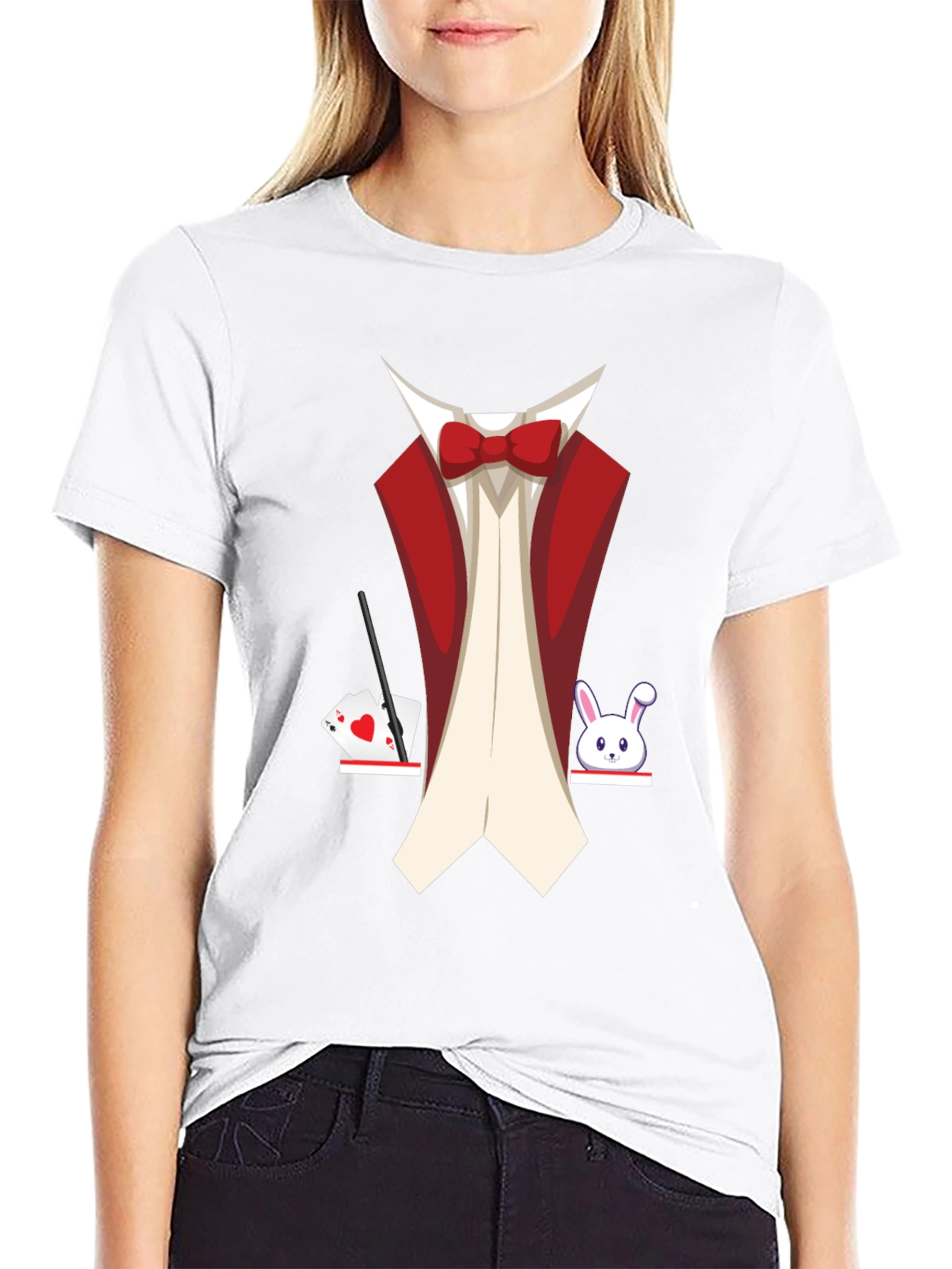 Magician Costume Graphic Tee