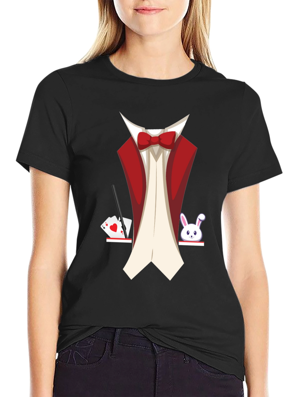 Magician Costume Graphic Tee