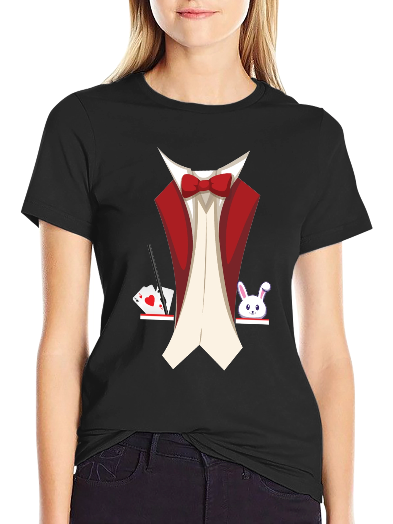 Magician Costume Graphic Tee