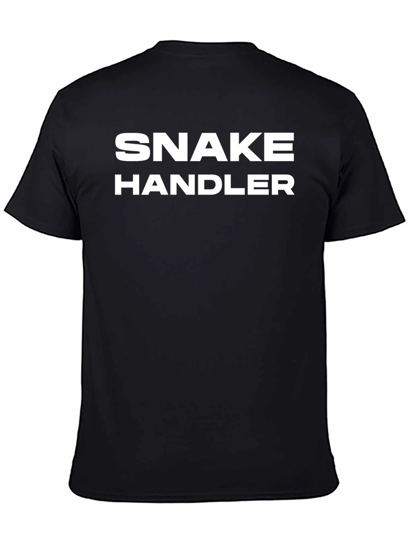 Snake Handler Graphic Tee - Black