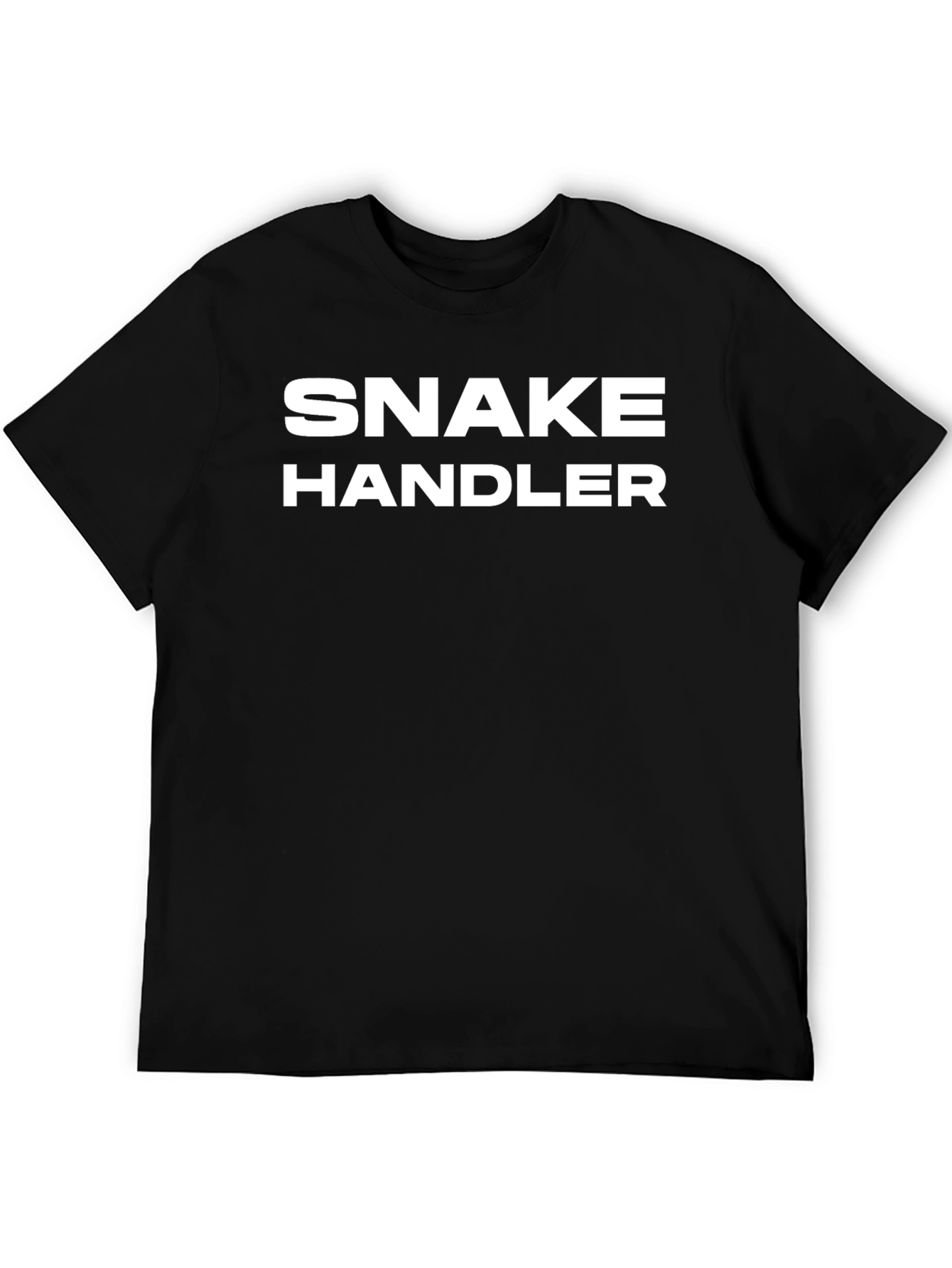 Snake Handler Graphic Tee - Black