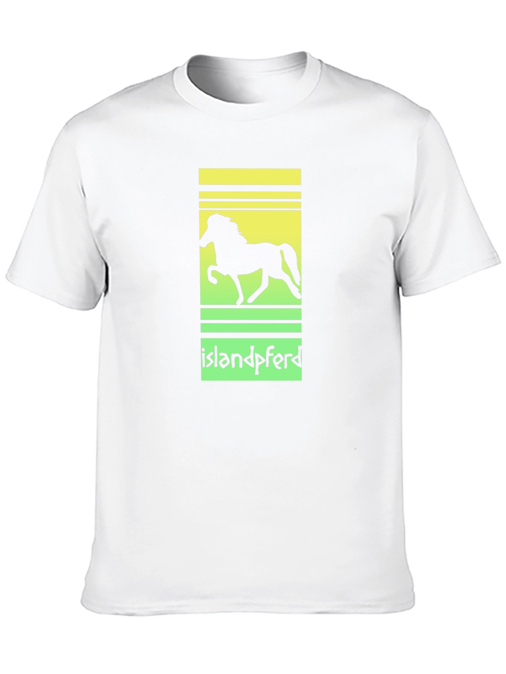 Islandpferd Horse Silhouette T-Shirt