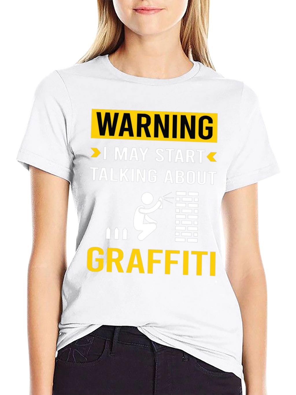 Warning May Talk About Graffiti T-Shirt