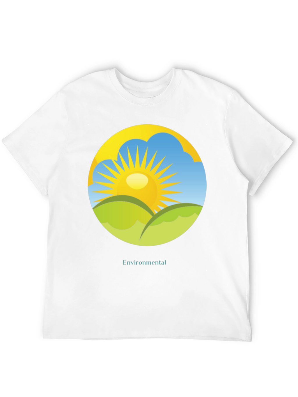 Environmental Graphic Tee -  Nature Inspired Design