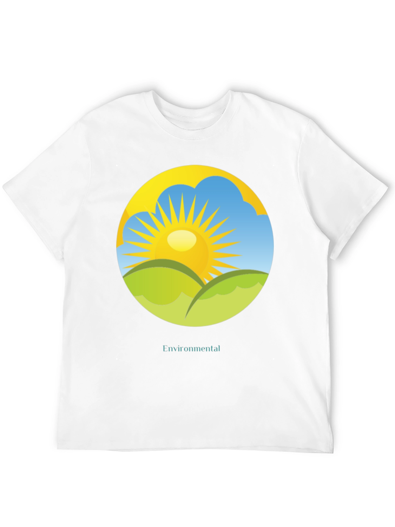 Environmental Graphic Tee -  Nature Inspired Design