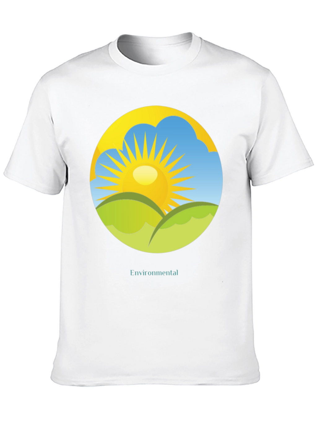 Environmental Graphic Tee -  Nature Inspired Design