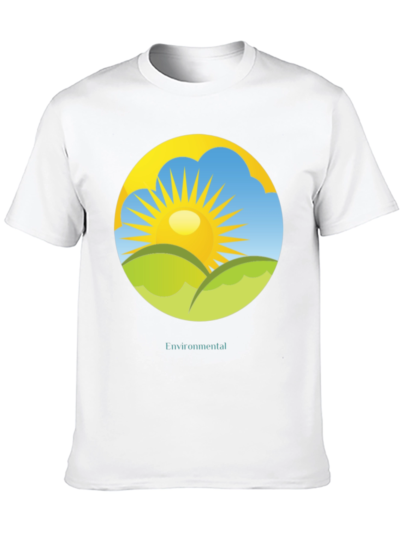 Environmental Graphic Tee -  Nature Inspired Design