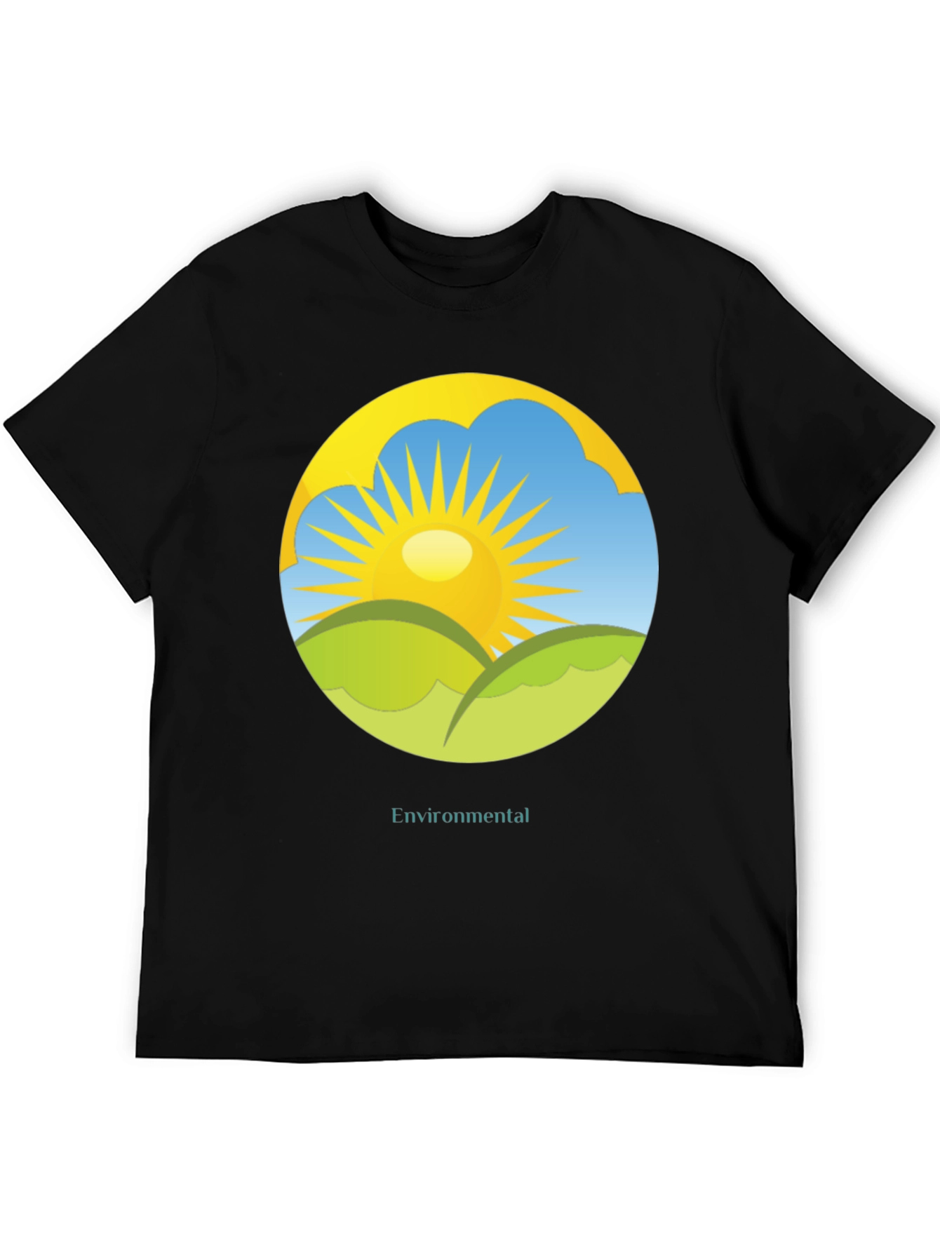 Environmental Graphic Tee -  Nature Inspired Design