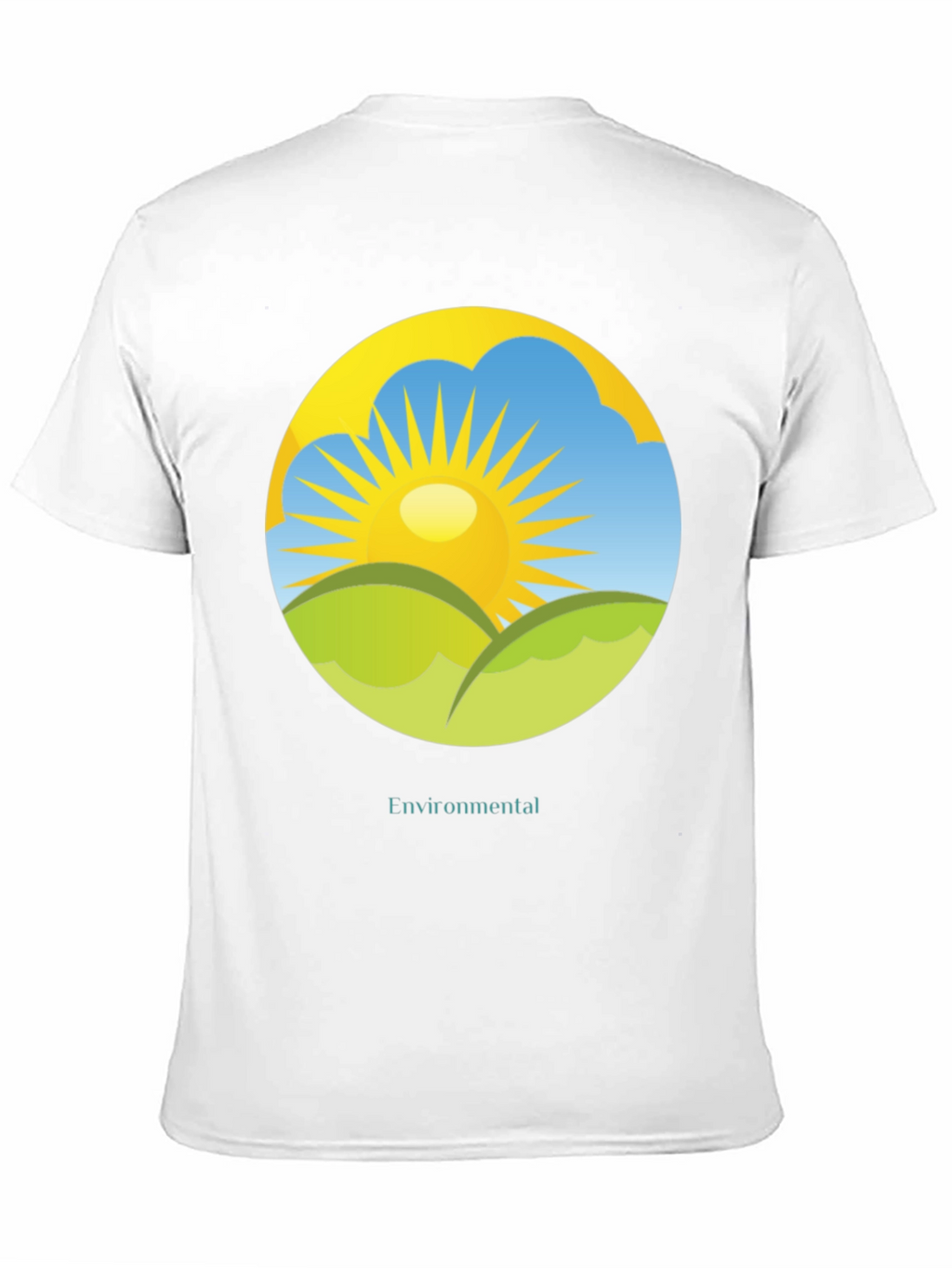Environmental Graphic Tee -  Nature Inspired Design