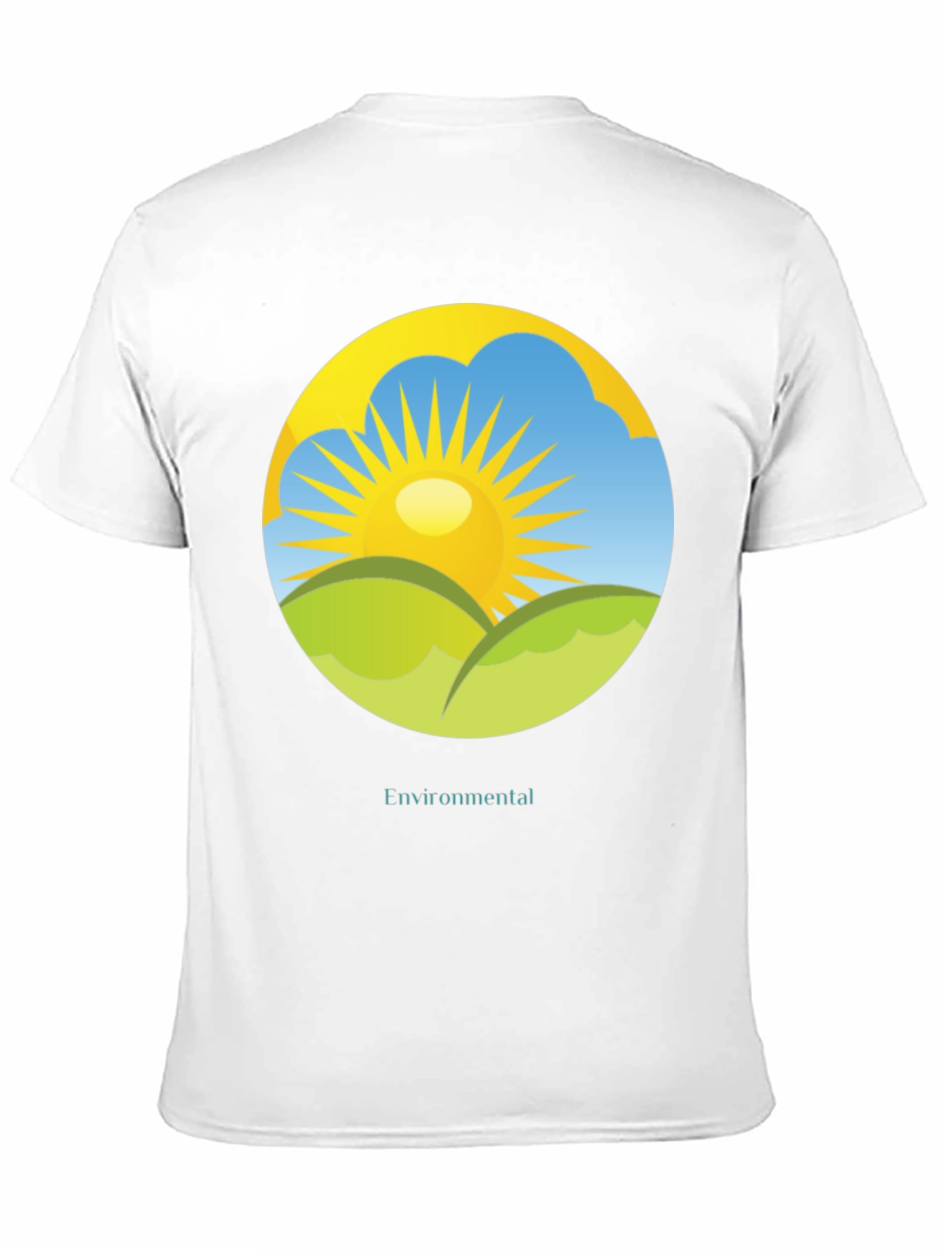 Environmental Graphic Tee -  Nature Inspired Design