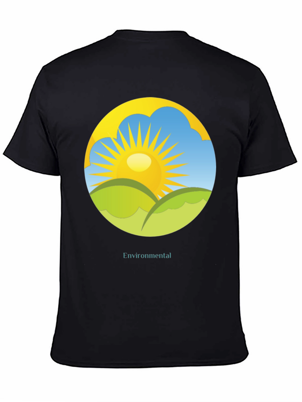 Environmental Graphic Tee -  Nature Inspired Design