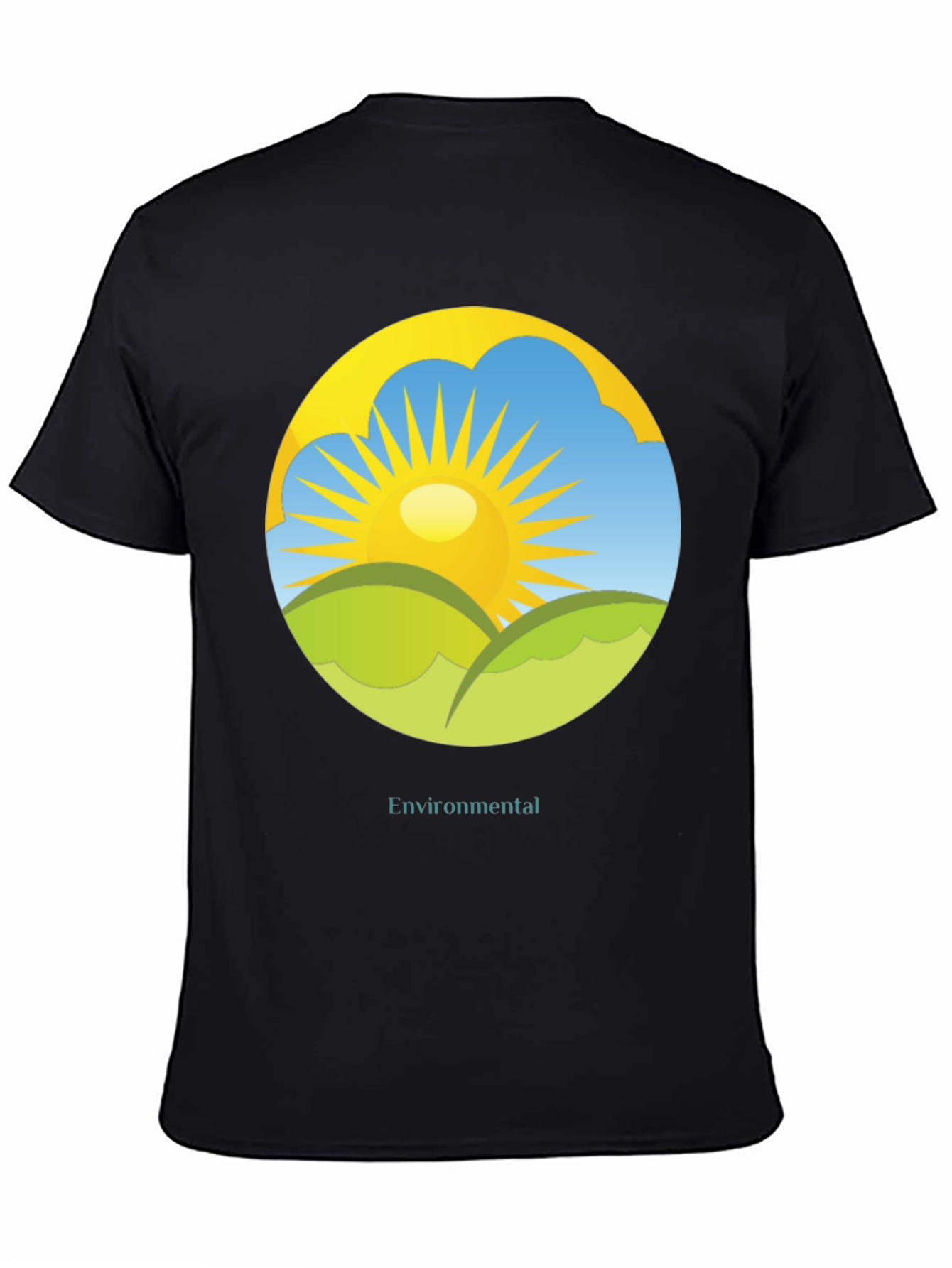 Environmental Graphic Tee -  Nature Inspired Design