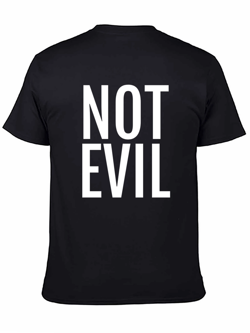 Not Evil Crew Neck T-Shirt