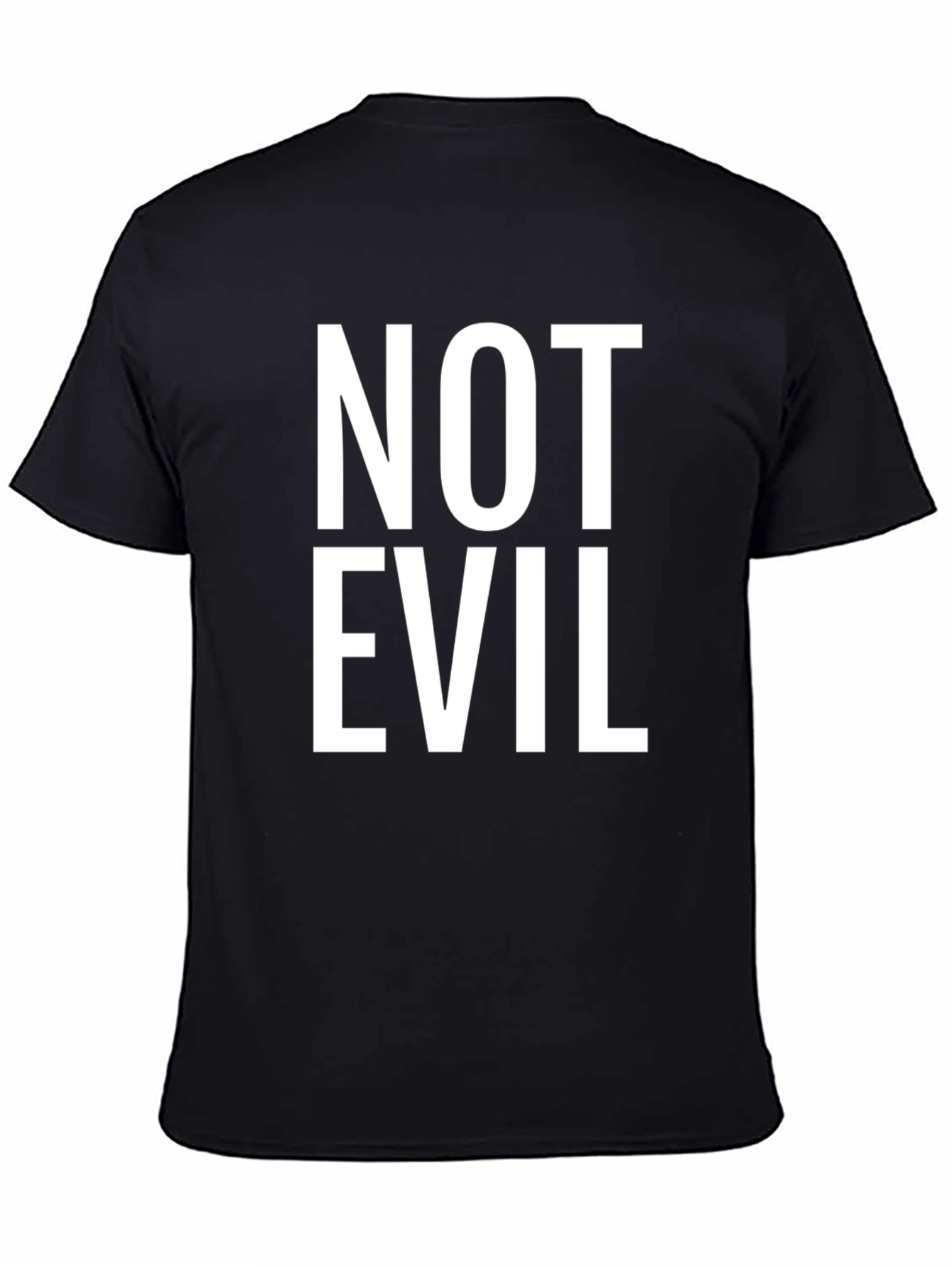 Not Evil Crew Neck T-Shirt