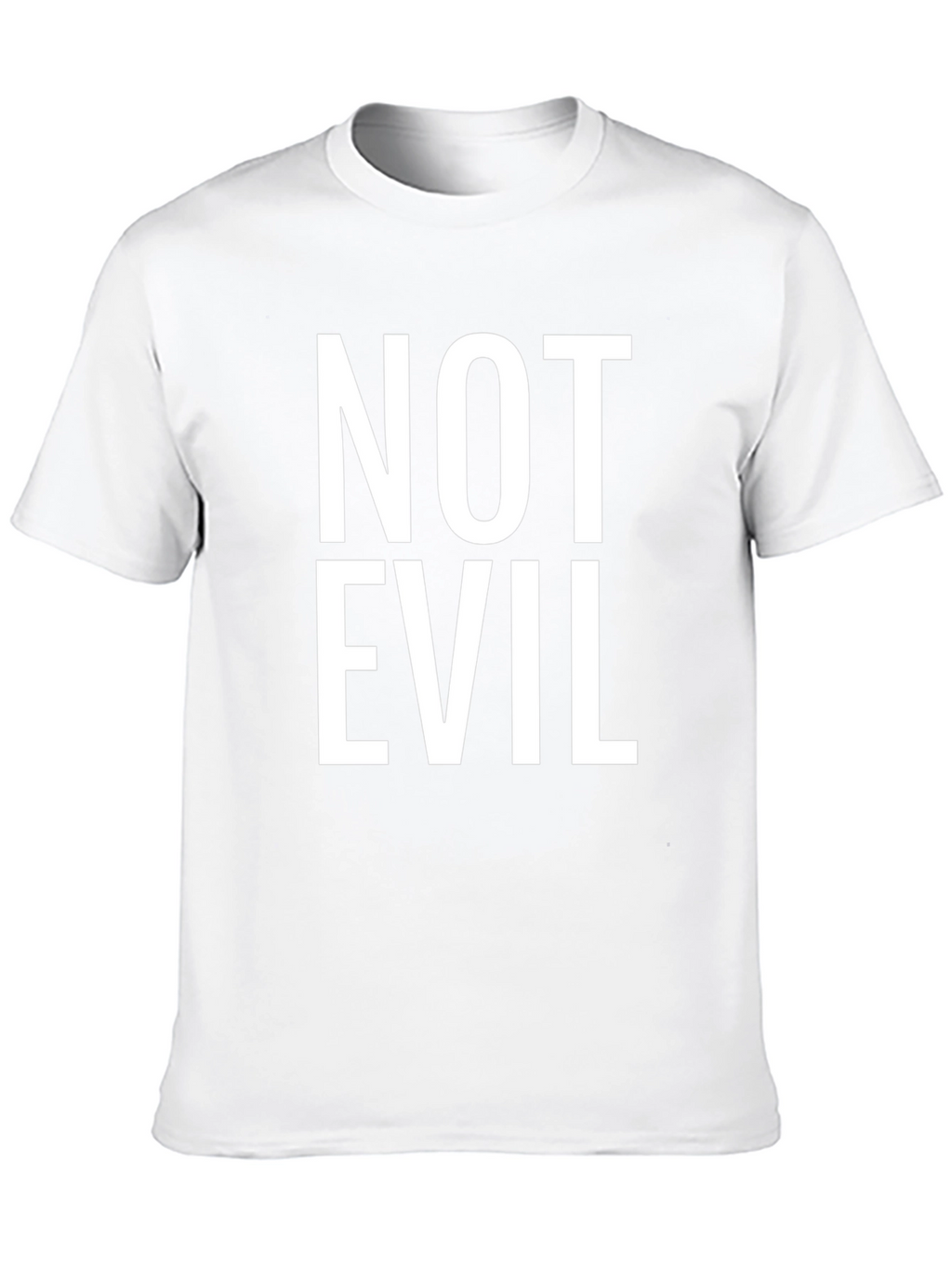 Not Evil Crew Neck T-Shirt