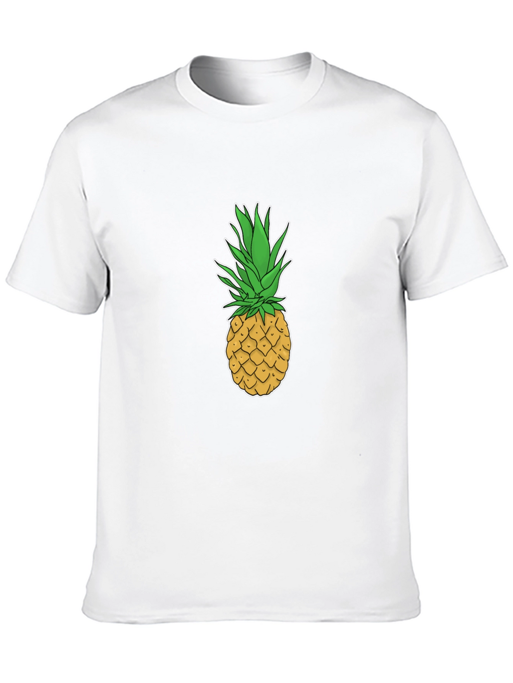 Pineapple Graphic Tee - Tropical Fruit T-Shirt