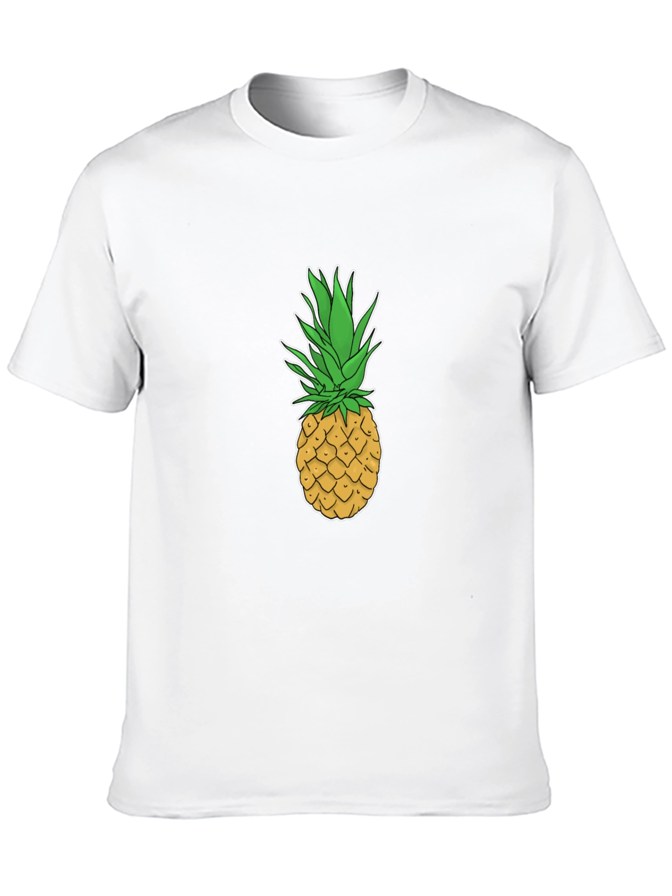 Pineapple Graphic Tee - Tropical Fruit T-Shirt