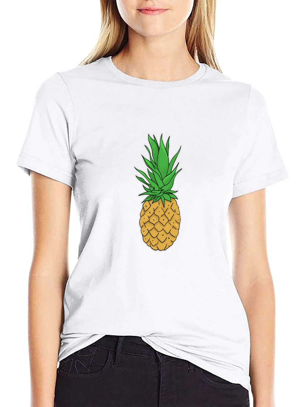 Pineapple Graphic Tee - Tropical Fruit T-Shirt