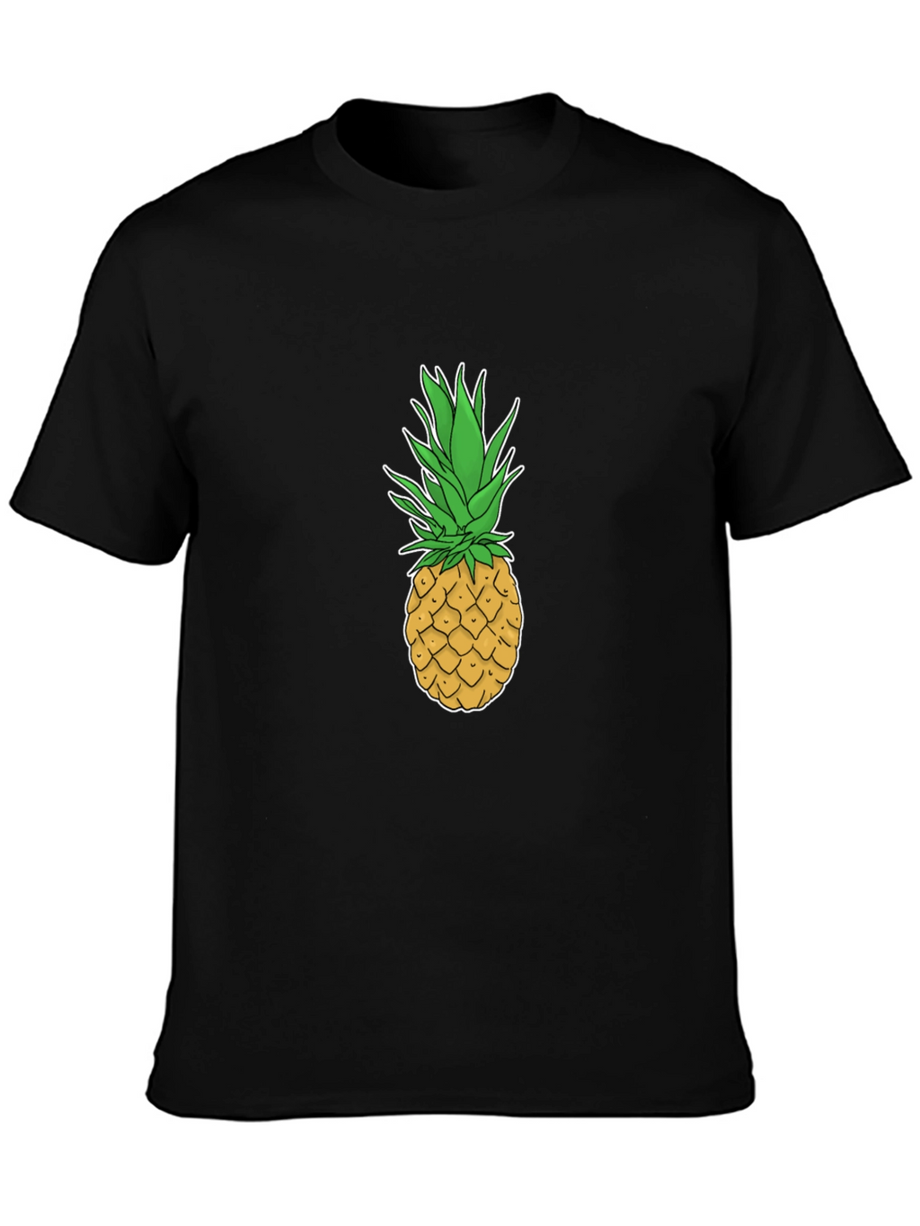 Pineapple Graphic Tee - Tropical Fruit T-Shirt