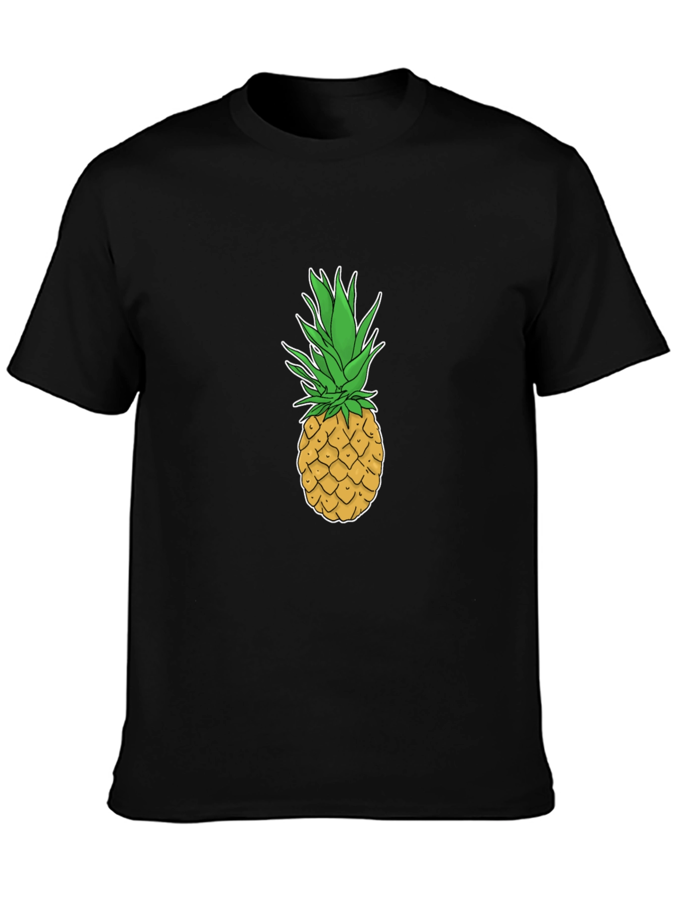 Pineapple Graphic Tee - Tropical Fruit T-Shirt