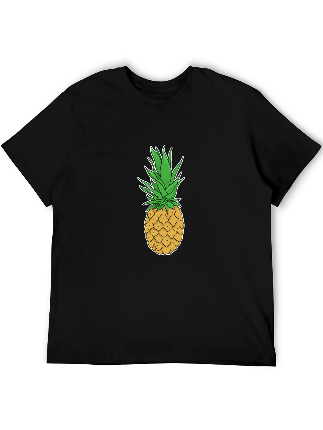 Pineapple Graphic Tee - Tropical Fruit T-Shirt