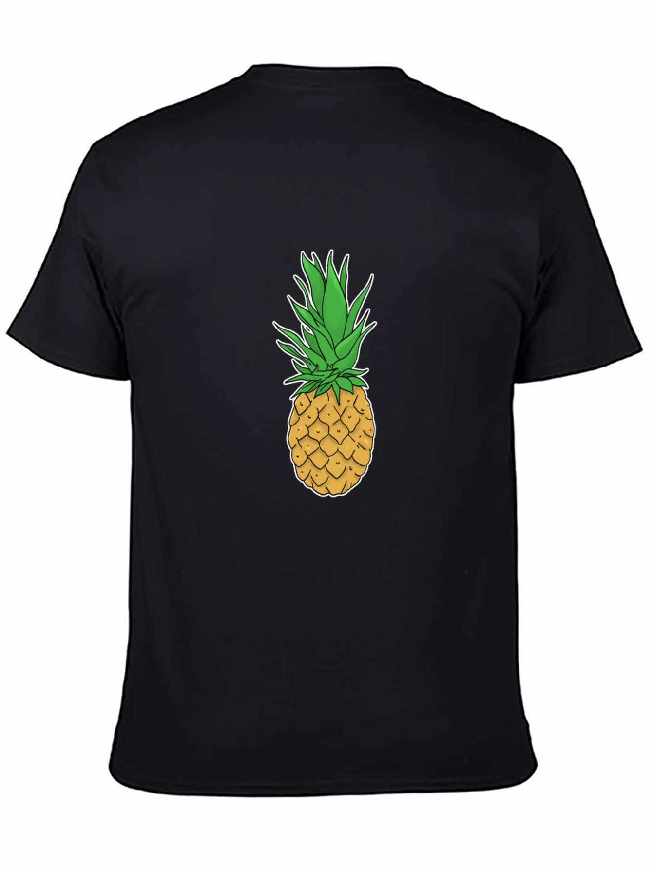 Pineapple Graphic Tee - Tropical Fruit T-Shirt