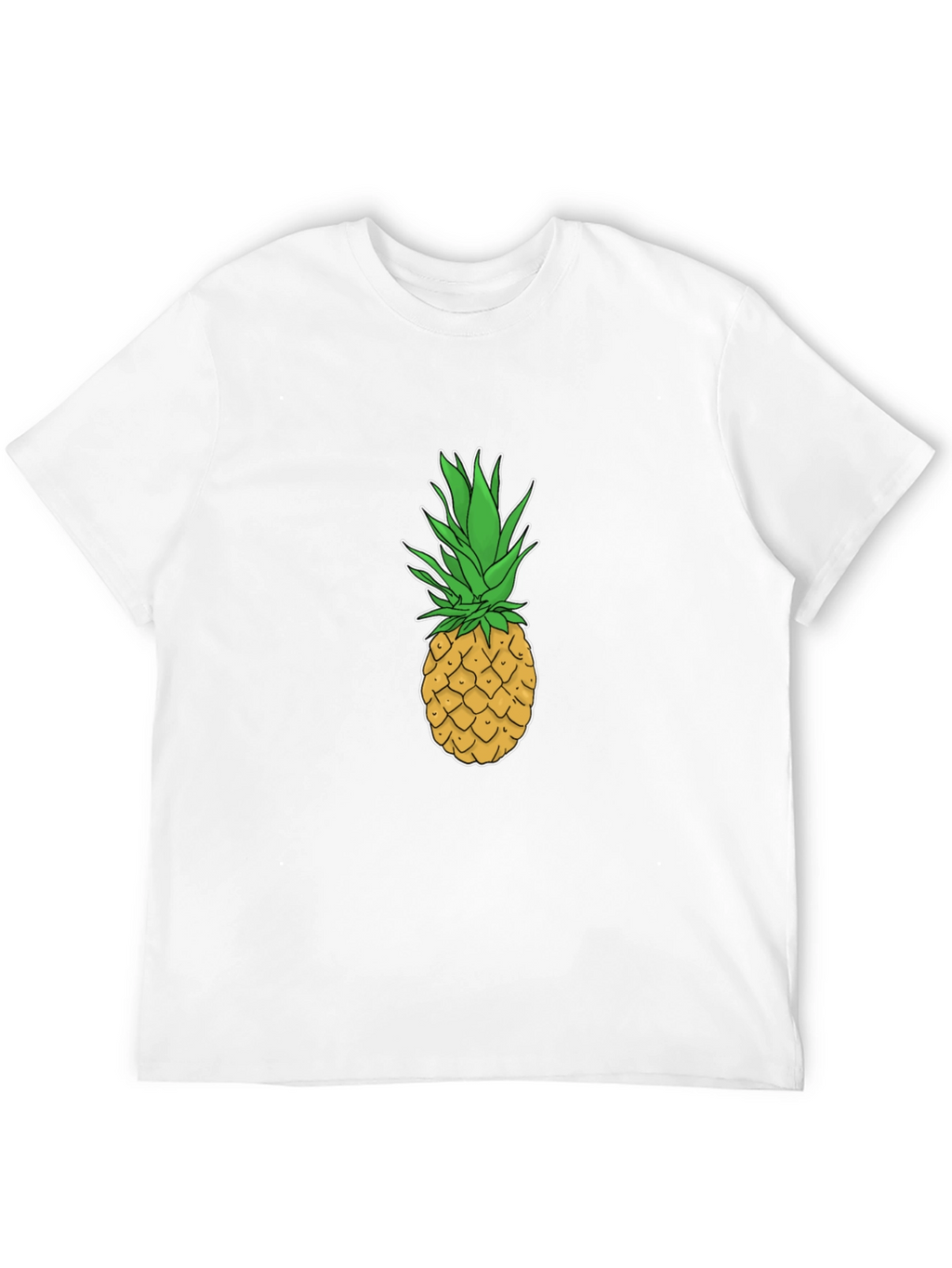 Pineapple Graphic Tee - Tropical Fruit T-Shirt