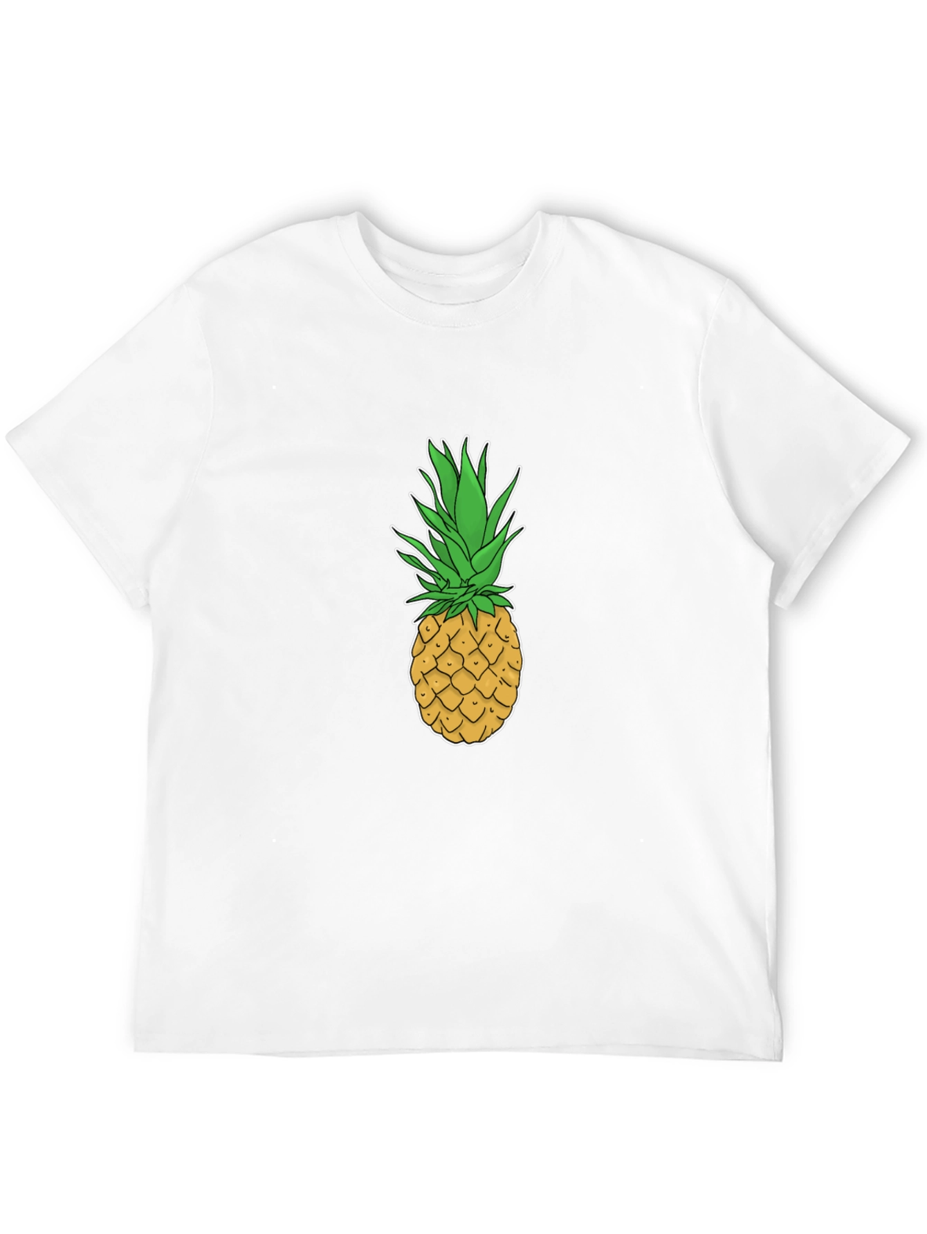 Pineapple Graphic Tee - Tropical Fruit T-Shirt