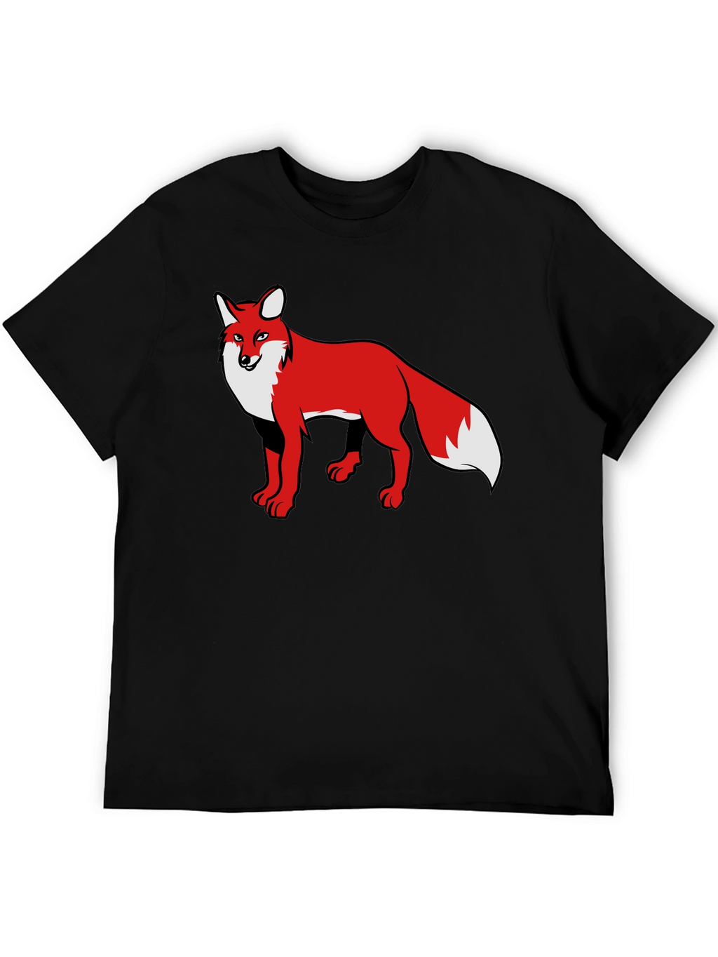 Fox Graphic Black T-Shirt