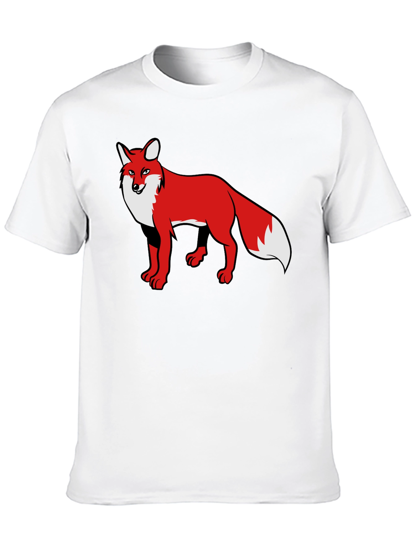 Fox Graphic Black T-Shirt