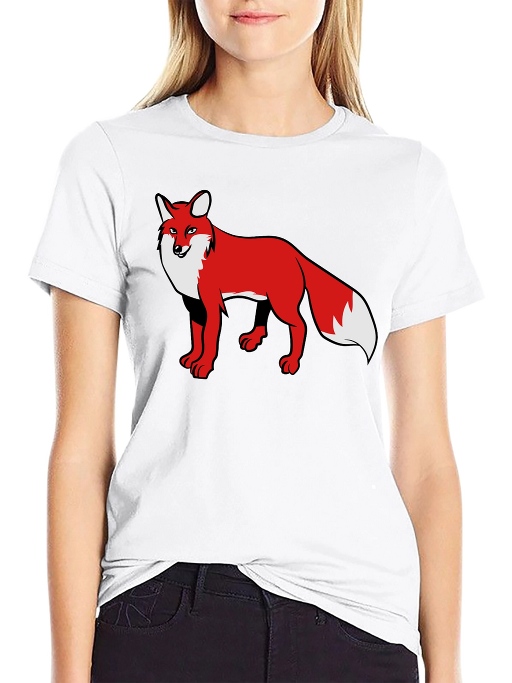 Fox Graphic Black T-Shirt
