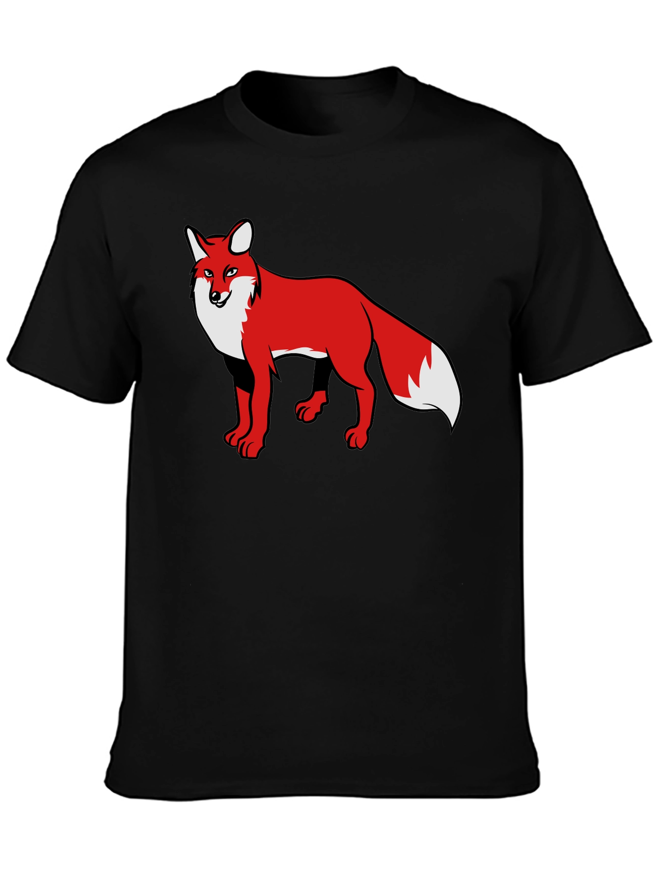 Fox Graphic Black T-Shirt