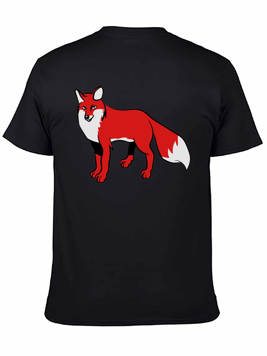 Fox Graphic Black T-Shirt