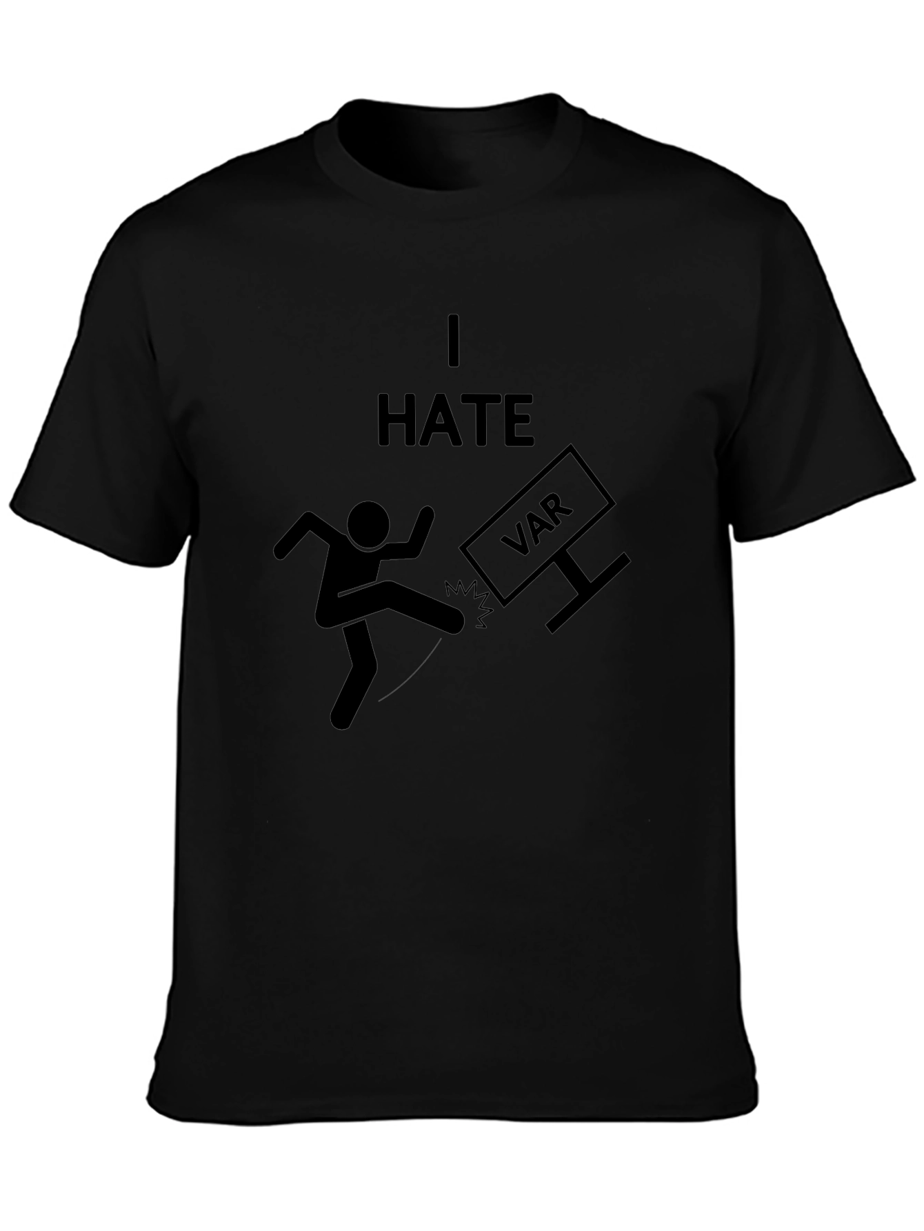 I Hate VAR T-Shirt - Soccer Football Funny Tee